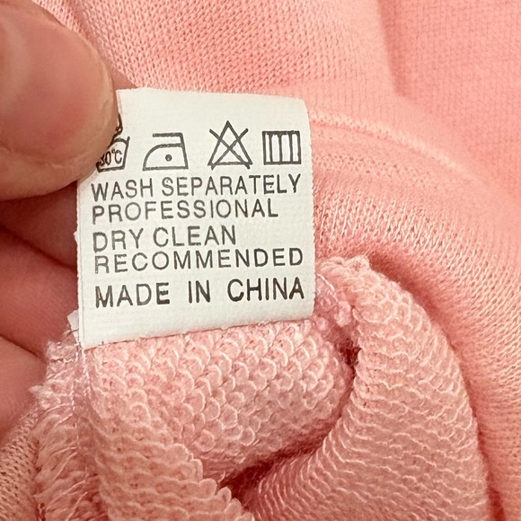 Silly Goose Graphic Crewneck Women’s Sweatshirt Pink Size Large Casual Pullover - Picture 4 of 8